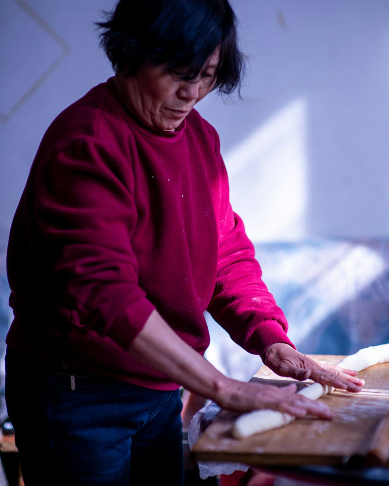 A nonna's kitchen in Tuscany